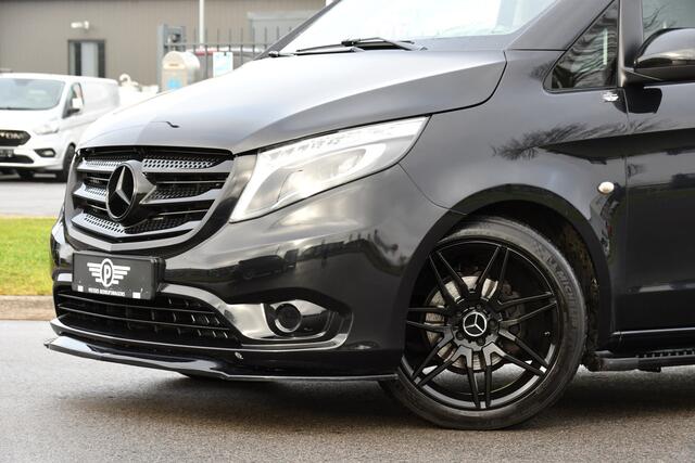 Mercedes-Benz VITO 114 CDI L2 Black Edition Camera, Cruise, Carplay, LED, 190pk, Automaat, Multimedia, Uniek!
