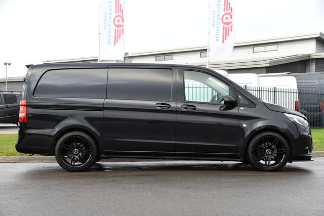 Mercedes-Benz VITO 114 CDI L2 Black Edition Camera, Cruise, Carplay, LED, 190pk, Automaat, Multimedia, Uniek!