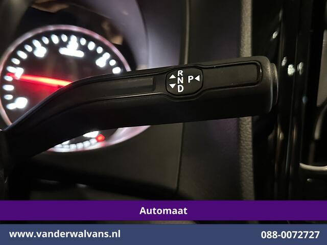 Mercedes-Benz VITO 116 CDI 164pk 9G-Tronic Automaat L2H1 Dubbele Cabine Fabrieksgarantie Euro6 Airco | 2x zijdeur | 5-Zits | 360 graden Camera | Navigatie LED, LM velgen, 2500kg Trekhaak, Adaptieve Cruisecontrol, Parkeersensoren, Isofix, MBUX