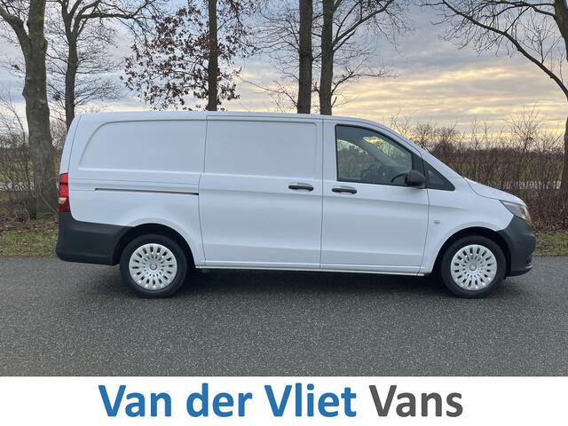 Mercedes-Benz VITO 114 CDI E6 Automaat Lang BPM Vrij! Lease ¤403p/m, Aluca inrichting, Airco, Carplay, PDC V+A, Onderhoudshistorie aanwezig