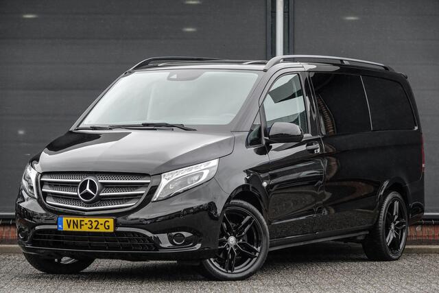 Mercedes-Benz VITO 116Cdi 163Pk 9G-Tronic Aut. | Dubbele Cabine | 5-Persoons | Tourer | Lang | Achteruitrijcamera | Trekhaak | 19''