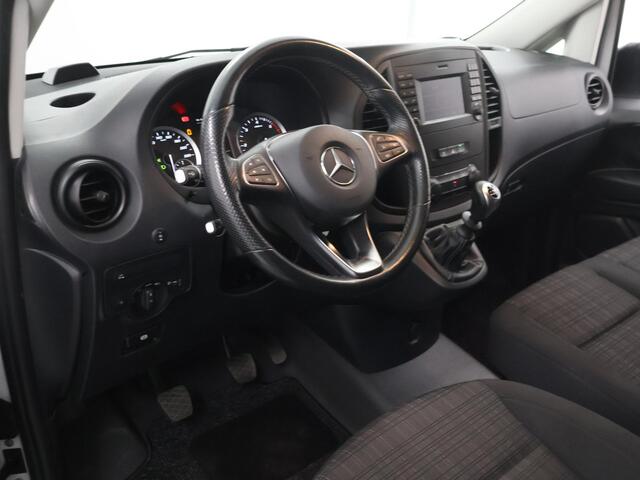 Mercedes-Benz VITO 116 CDI | L2 | AIRCO | CRUISE CONTROL | PARKEERSENSOREN | 3-ZITS | BETIMMERDE LAADRUIMTE | ELEKTRISCH VERSTELBARE BUITENSPIEGELS | STOELVERWARMING