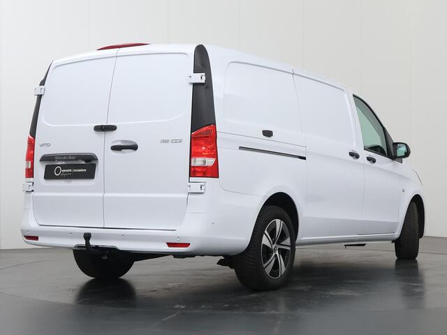 Mercedes-Benz VITO 116 CDI | AUT. | L3 XL | SELECT | AUTOMAAT | NAVIGATIE | CAMERA | MULTI-BEAM LED | ACHTERDEUREN | STOELVERWARMING | KUNST LEDER | TREKHAAK | LICHTMETALEN WIELEN | 270 DEUREN | CERTIFIED