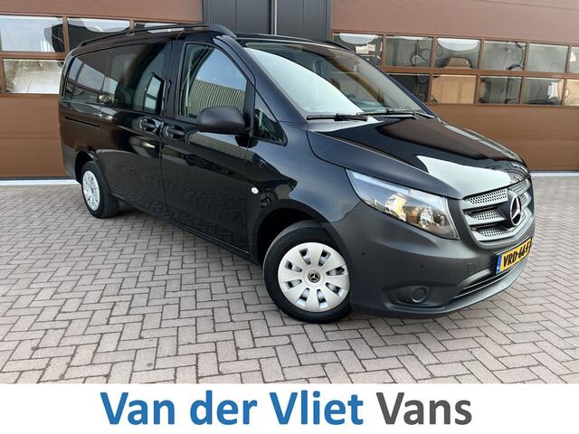 Mercedes-Benz VITO 110 CDI 102pk E6 Lang DC 5p Comfort Lease ¤442 p/m, Airco Clima, Carplay, PDC V+A, Onderhoudshistorie aanwezig