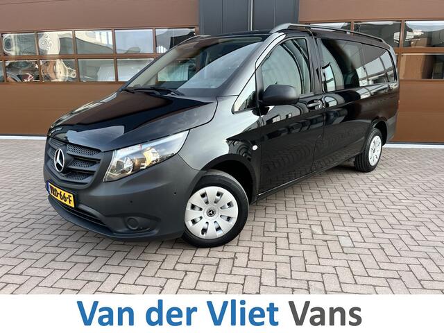Mercedes-Benz VITO 110 CDI 102pk E6 Lang DC 5p Comfort Lease ¤442 p/m, Airco Clima, Carplay, PDC V+A, Onderhoudshistorie aanwezig