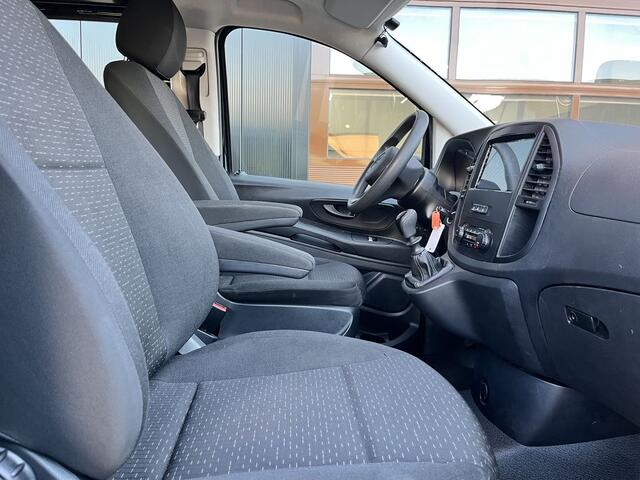 Mercedes-Benz VITO 110 CDI 102pk E6 Lang DC 5p Comfort Lease ¤442 p/m, Airco Clima, Carplay, PDC V+A, Onderhoudshistorie aanwezig