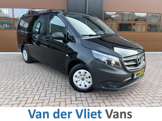Mercedes-Benz VITO 110 CDI 102pk E6 Lang DC 5p Comfort Lease ¤431 p/m, Airco Clima, Carplay, PDC V+A, Onderhoudshistorie aanwezig
