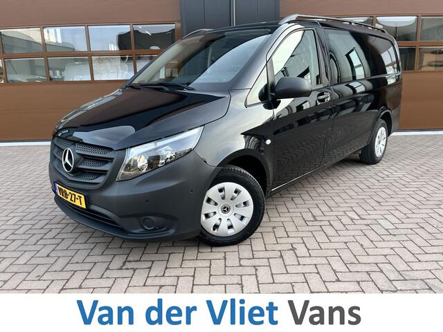 Mercedes-Benz VITO 110 CDI 102pk E6 Lang DC 5p Comfort Lease ¤431 p/m, Airco Clima, Carplay, PDC V+A, Onderhoudshistorie aanwezig