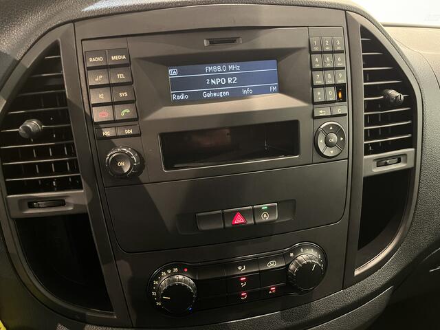 Mercedes-Benz VITO 114 CDI Lang Servicebus / Sortimo Inrichting / Euro 6 / Airco / Cruise Control / PDC / Trekhaak / Klep / 3-Zits