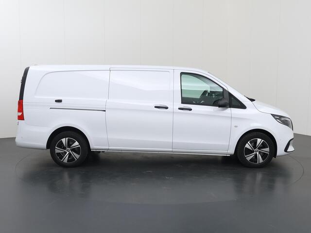 Mercedes-Benz VITO 116 CDI | Aut. | XL L3 | Select | Lederen Stuurwiel | Navigatie | Spiegelpakket | Alarm Klasse 3 | Verwarmde Comfortstoel Bestuurder en Bijrijdersbank | Airco | Dodehoekassistent | Parkeerpakket | Cruisecontrol | Trekhaak 2500kg | Achterdeuren 270 Graden 