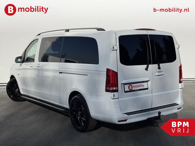 Mercedes-Benz VITO TOURER 124 CDI LANG Dubbel Cabine Leer Trekhaak | Adaptive Cruise Control | Apple CarPlay | Achteruitrijcamera