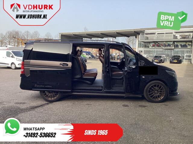 Mercedes-Benz VITO 114 CDI Aut. DC Dubbel Cabine Buffl Leder/ 2x Schuifdeur/ Carplay/ Navi/ Spoiler/ Frontlip/ Sidebars/ 18" LMV/ Cruise/ Airco