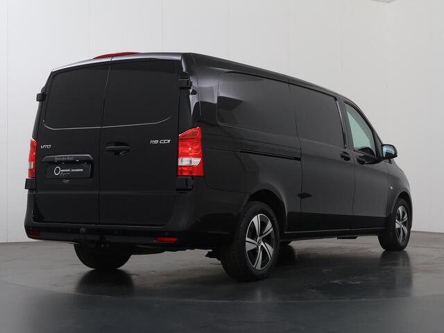 Mercedes-Benz VITO 119 CDI | Aut. | XL L3 | Select | Schuifdeur L+R | LM Velgen | 3-zits | Parkeercamera | Schuifdeur Links + Rechts | Apple Carplay/Android Auto | Alarm | Trekhaak | Stoelverwarming | Certified