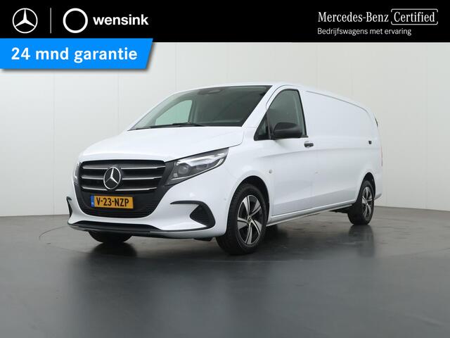 Mercedes-Benz VITO 116 CDI | Aut. | XL L3 | Select | 3 zits | Stoelverwarming | LED koplampen | Vloer en Wand Betimmering | LM Velgen | Cruise Control | Apple Carplay/Android Auto | Trekhaak 2500 KG. AHW | Certified