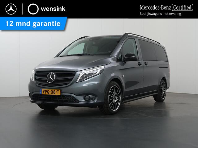 Mercedes-Benz VITO 114 CDI | Aut. | Dubbele Cabine | Schuifdeur L+R | LM Velgen | 5-zits | Navigatie | Trekhaak 2500kg | Parkeercamera | Comfortstoelen met Stoelverwarming | Cruise Control | Climate Control | LED | Certified