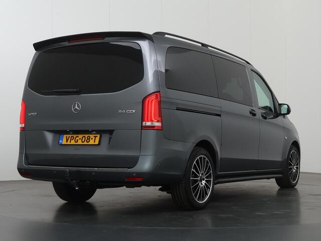 Mercedes-Benz VITO 114 CDI | Aut. | Dubbele Cabine | Schuifdeur L+R | LM Velgen | 5-zits | Navigatie | Trekhaak 2500kg | Parkeercamera | Comfortstoelen met Stoelverwarming | Cruise Control | Climate Control | LED | Certified