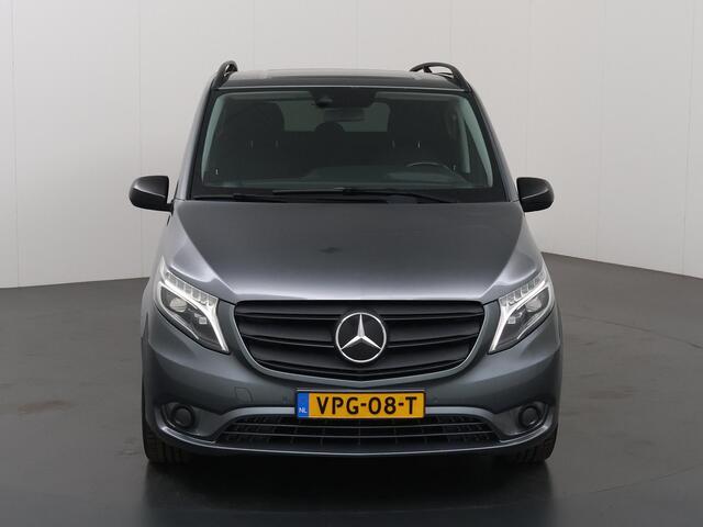 Mercedes-Benz VITO 114 CDI | Aut. | Dubbele Cabine | Schuifdeur L+R | LM Velgen | 5-zits | Navigatie | Trekhaak 2500kg | Parkeercamera | Comfortstoelen met Stoelverwarming | Cruise Control | Climate Control | LED | Certified