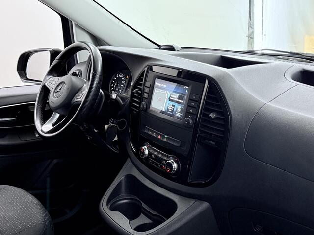 Mercedes-Benz VITO 114 CDI | Aut. | Dubbele Cabine | Schuifdeur L+R | LM Velgen | 5-zits | Navigatie | Trekhaak 2500kg | Parkeercamera | Comfortstoelen met Stoelverwarming | Cruise Control | Climate Control | LED | Certified
