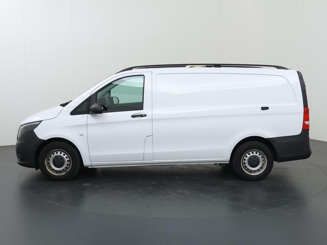 Mercedes-Benz VITO 116 CDI | L2 | AIRCO | CRUISE CONTROL | PARKEERSENSOREN | 3-ZITS | BETIMMERDE LAADRUIMTE | ELEKTRISCH VERSTELBARE BUITENSPIEGELS | STOELVERWARMING
