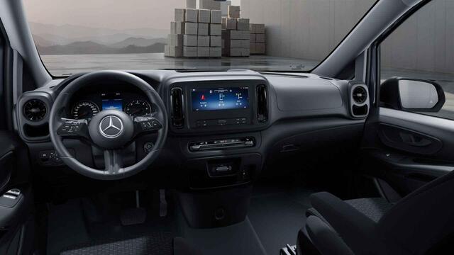 Mercedes-Benz VITO 116 CDI | L3 | AUT. | PRO | ACHTERUITRIJCAMERA | TREKHAAK | CARPLAY | ANDROID AUTO | 2-ZITS | STOEL - STOEL | 2500 KG AHW | METALLIC | CERTIFIED