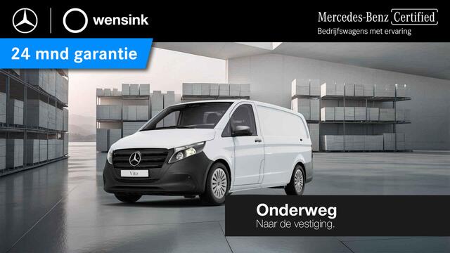 Mercedes-Benz VITO 116 CDI | L2 | PRO | 160 PK | HANDGESCHAKELD | NAVIGATIE | CRUISE CONTROL | COMFORT CHAUFFEURSSTOEL | 3-ZITS | AIRCO | CERTIFIED