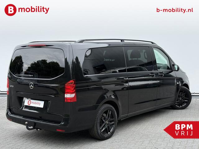 Mercedes-Benz VITO 116 CDI Lang Dubbele Cabine Trekhaak 2.500kg Leer | Achteruitrijcamera | Navigatie | Cruise Control
