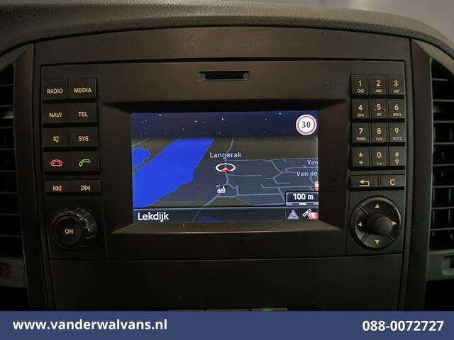 Mercedes-Benz VITO 114 CDI 136pk L2H1 Euro6 Airco | Navigatie | Camera | Cruisecontrol | Stoelverwarming Parkeersensoren, Trekhaak, Bijrijdersbank