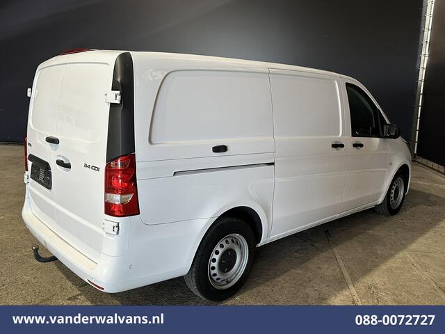Mercedes-Benz VITO 114 CDI 136pk L2H1 Euro6 Airco | Navigatie | Camera | Cruisecontrol | Stoelverwarming Parkeersensoren, Trekhaak, Bijrijdersbank