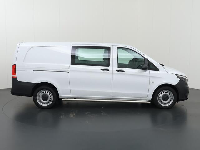 Mercedes-Benz VITO 116 CDI Extra Lang | Dubbel Cabine ¤57.995,- | Sidebars | LED | Trekhaak |