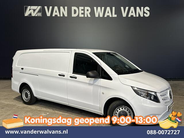 Mercedes-Benz VITO 116 CDI 164pk L3H1 Euro6 Airco | Camera | Apple Carplay | Cruisecontrol | Bumper in de kleur Stoelverwarming, Android Auto, Bijrijdersbank