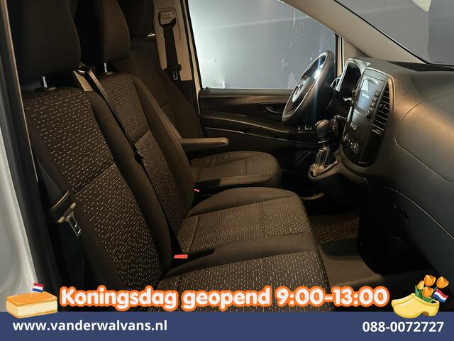 Mercedes-Benz VITO 116 CDI 164pk L3H1 Euro6 Airco | Camera | Apple Carplay | Cruisecontrol | Bumper in de kleur Stoelverwarming, Android Auto, Bijrijdersbank