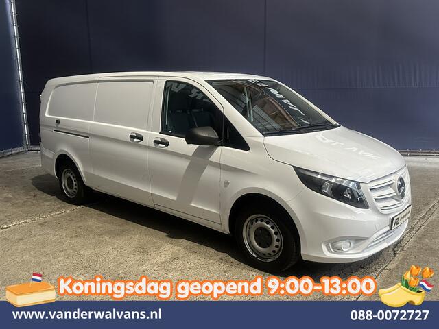 Mercedes-Benz VITO 116 CDI 164pk L3H1 Euro6 Airco | Camera | Apple Carplay | Cruisecontrol | Bumper in de kleur Stoelverwarming, Android Auto, Bijrijdersbank