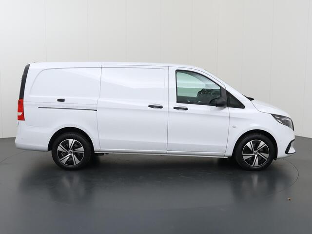 Mercedes-Benz VITO 116 CDI | L2 | SELECT | AUT. | MULTI-BEAM LED LAMPEN | AIRCO | CRUISE | CAMERA | STOELVERWARMING | KUNSTLEDEREN BEKLEDING | BETIMMERDE LAADRUIMTE | 17" LICHTMETALEN WIELEN | CARPLAY | ANDROID AUTO | CERTIFIED