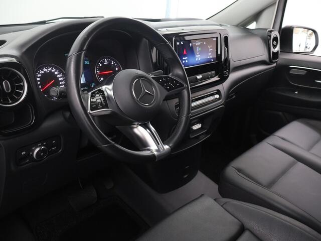 Mercedes-Benz VITO 116 CDI | L2 | SELECT | AUT. | MULTI-BEAM LED LAMPEN | AIRCO | CRUISE | CAMERA | STOELVERWARMING | KUNSTLEDEREN BEKLEDING | BETIMMERDE LAADRUIMTE | 17" LICHTMETALEN WIELEN | CARPLAY | ANDROID AUTO | CERTIFIED