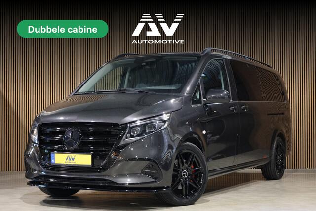 Mercedes-Benz VITO 119 CDI 4-Matic DC L3 XL | AMG | L+R Schuifdeur | Dubbel cabine | Navigatie | CarPlay | Camera | Lederen bekleding | Stoelverwarming | 2500 kg trekgewicht | Trekhaak | 4x4 | Multibeam Led | PDC V+A