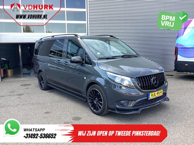 Mercedes-Benz VITO 116 CDI Aut. DC Dubbel Cabine Leder/ Stoelverw./ 19" LMV/ Glaslook/ Camera/ Navi/ PDC/ Trekhaak/ Cruise