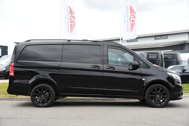 Mercedes-Benz VITO 116 CDI L2 Black Edition Camera, Cruise, Carplay, LED, Automaat, 164pk, Stoelverwarming, Standakchel, Sensoren, Uniek!
