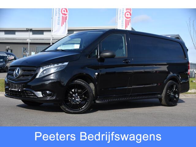 Mercedes-Benz VITO 116 CDI L2 Black Edition Camera, Cruise, Carplay, 164pk, LED, Stoelverwarming, Standkachel, Automaat, Uniek!