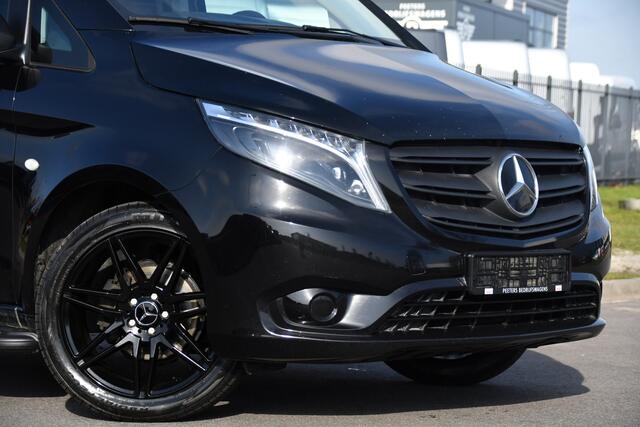 Mercedes-Benz VITO 116 CDI L2 Black Edition Camera, Cruise, Carplay, 164pk, LED, Stoelverwarming, Standkachel, Automaat, Uniek!