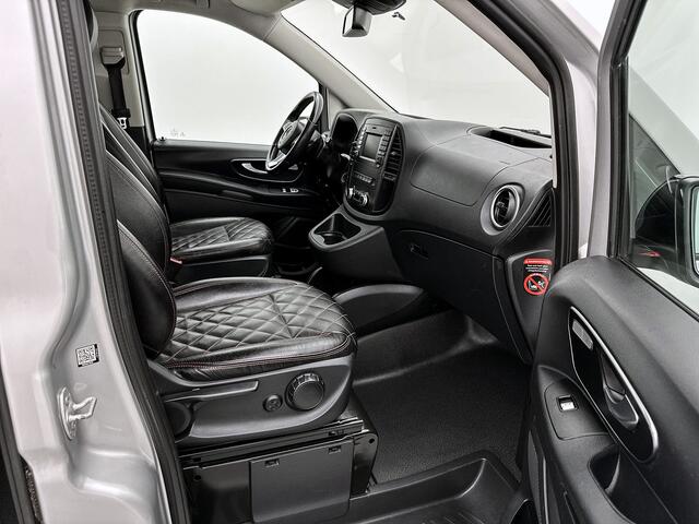 Mercedes-Benz VITO 119 CDI Lang DC Leder Dubbele cabine Led Navigatie Camera Trekhaak Schuifdeur L+R