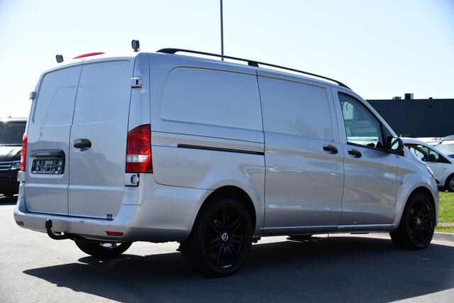 Mercedes-Benz VITO 116 CDI L2 PB Edition Camera, Cruise, Carplay, Stoelverwarming, LED, Automaat, Trekhaak, Standkachel, Multimedia, 164pk, Uniek!