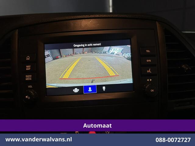 Mercedes-Benz VITO 114 CDI 136pk 9G-Tronic Automaat L2H1 Euro6 Airco | Camera | Navigatie | Apple Carplay | Imperiaal | 2500kg Trekhaak Android Auto, Cruisecontrol, Parkeersensoren, Sidebars, Bumper in de kleur