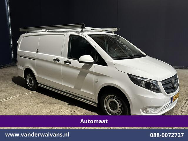 Mercedes-Benz VITO 114 CDI 136pk 9G-Tronic Automaat L2H1 Euro6 Airco | Camera | Navigatie | Imperiaal | 2500kg Trekhaak | Apple Carplay Android Auto, Cruisecontrol, Parkeersensoren, Sidebars, Bumper in de kleur