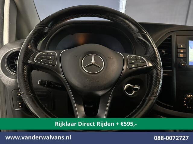 Mercedes-Benz VITO 114 CDI 136pk L2H1 Euro6 *Rijklaar Direct rijden* Airco | Camera | Navigatie | Cruisecontrol | Apple Carplay Android Auto, Parkeersensoren, Trekhaak, Bijrijdersbank