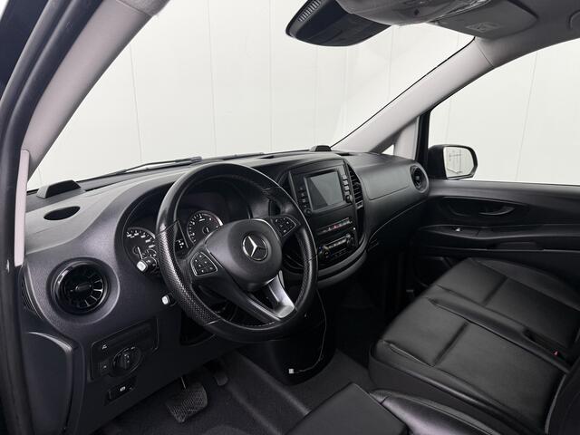 Mercedes-Benz VITO Automaat Exclusive Edition | Leder | Led | Achterdeuren | Multimedia | Camera | 3-Zits | Trekhaak | Betimmering