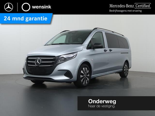 Mercedes-Benz VITO 119 CDI | XL L3 | AUTOMAAT | DUBBELE CABINE | 2X ZIJSCHUIFDEUREN | TREKHAAK | MULTI-BEAM LED | NAVIGATIE | CAMERA | PARKEERSENSOREN | AIRCO | CRUISE CONTROL | BETIMMERD | LICHTMETALEN VELGEN | CERTIFIED