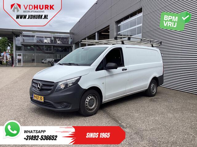 Mercedes-Benz VITO 114 CDI L2 Aut. Imperiaal+Trap/ BOTT/ 2.5T trekverm./ Navi/ Camera/ Climate/ PDC/ Cruise/ Trekhaak