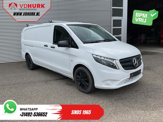 Mercedes-Benz VITO 119 CDI Aut. L3 LED/ Carplay/ Stoelverw./ Standkachel/ Navi/ Cruise/ Camera/ Airco/ 17"LMV/ PDC/ Dakdragers/ Trekhaak