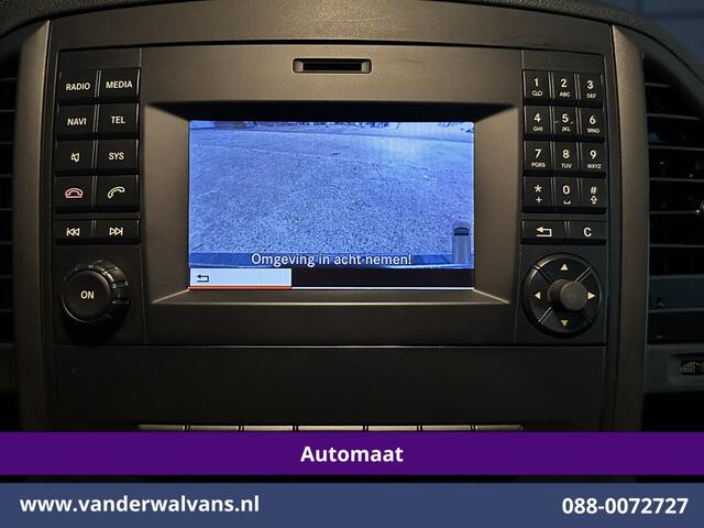 Mercedes-Benz VITO 114 CDI 136pk Automaat L2H1 Euro6 Airco | Camera | Navigatie | Cruisecontrol Achterklep, Parkeersensoren, Bijrijdersbank