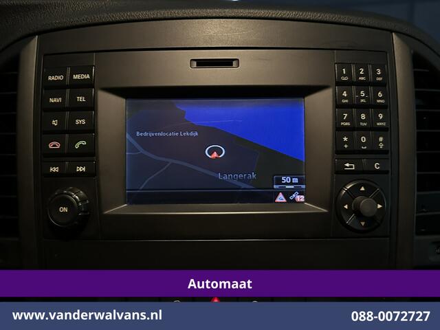 Mercedes-Benz VITO 114 CDI 136pk Automaat L2H1 Euro6 Airco | Camera | Navigatie | Cruisecontrol Achterklep, Parkeersensoren, Bijrijdersbank